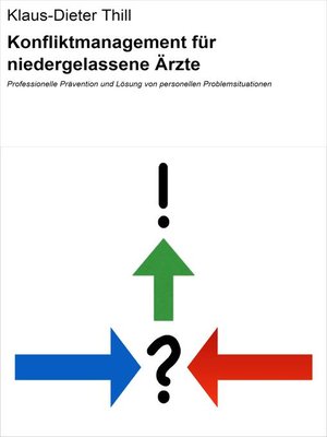 cover image of Konfliktmanagement für niedergelassene Ärzte